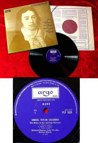 LP The English Poets: Samuel Taylor Coleridge - Read by Richard Burton a.o.