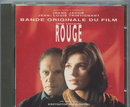 CD Trois Couleurs: Rouge - Soundtrack - Zbigniew Preisner - (Virgin) 1994