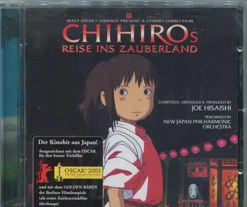 CD Chihiro - Reise ins Zauberland  - Soundtrack - Joe Hisaishi - (Milan) 2003