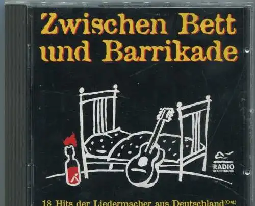 CD Zwischen Bett und Barrikade - Hits der Liedermacher - (BMG) 1994