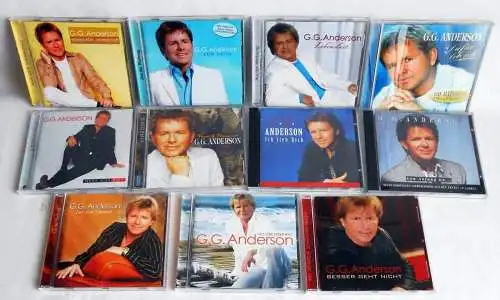 11 CD´s G.G. Anderson - Sammlung  -