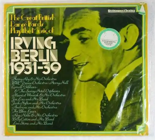 2LP Great British Dance Bands Play The Music Of Irving Berlin 1931-39 (World) 