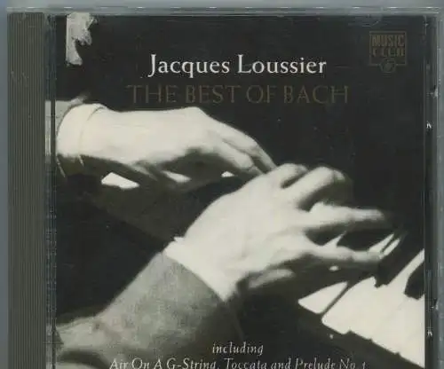 CD Jacques Loussier: The Best Of Bach (1993)