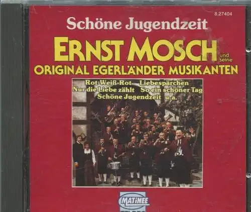 CD Ernst Mosch & Original Egerländer: Schöne Jugendzeit (Teldec Matinee) 1988