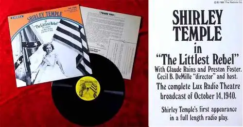 LP Shirley Temple: The Littlest Rebel -Lux Radio Theatre 14. Oktober 1940