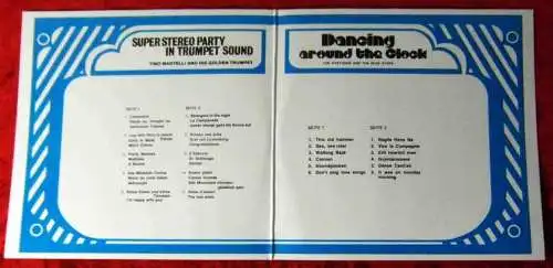 2LP Tino Martelli & His Golden Trumpet: Super Stereo Party im Trumpet Sound