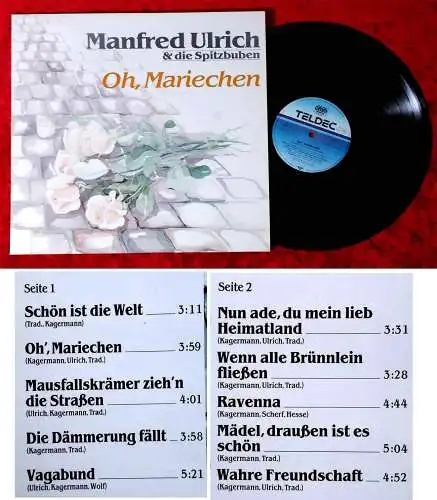 LP Manfred Ulrich & Die Spitzbuben: Oh, Mariechen (Teldec 626856 AO( D 1988