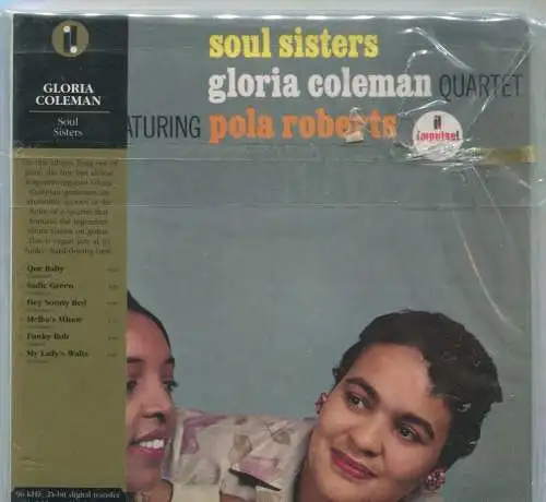 CD Gloria Coleman Quartet: Soul Sisters (Impulse) Japan