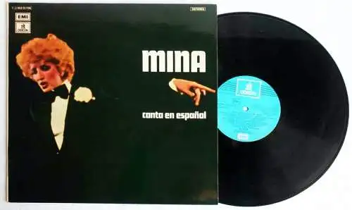 LP Mina: Canta en Espanol (EMI 1-J062-97 196) Spain 1975