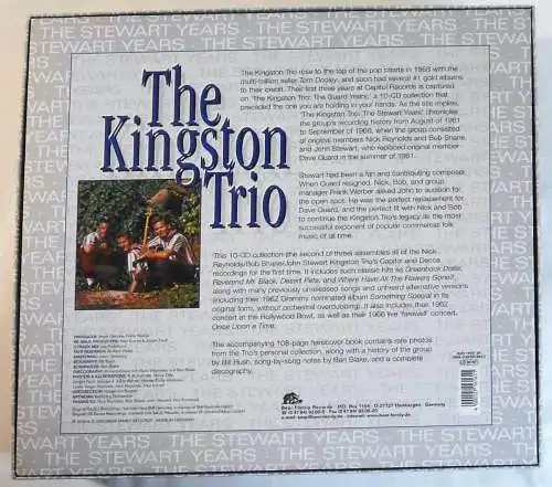 10 CD Box Kingston Trio: The Stewart Years (Bear Family) 2000