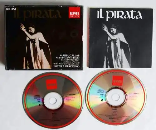 2CD Box Bellini: Il Pirata  - Maria Callas  (EMI)