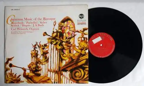 LP Carl Weinrich: Christmas Music of the Baroque (RCA LM-2820-C) D 1965