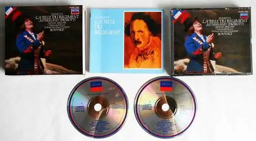 2CD Box Donizetti: La Fille du Regiment (Decca) - Joan Sutherland