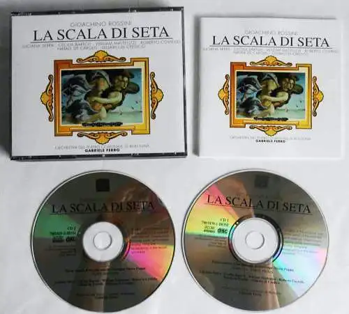 2CD Box Rossini: La Scala di Seta - Bartoli - Coviello -