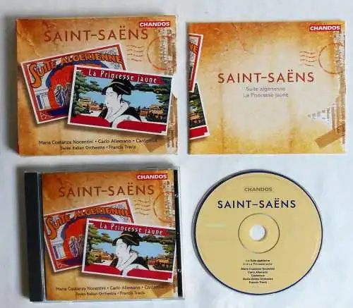 CD im Schuber Saint-Saens: Suite Algerienne / La Princesse Jaune