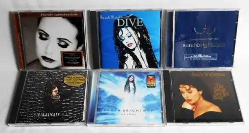 6 CD´s  Sarah Brightman  - Sammlung -