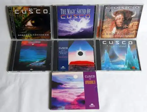 8 CD´s  Cusco  - Sammlung -