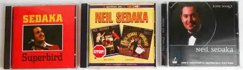 3 CD´s  Neil Sedaka   - Sammlung -