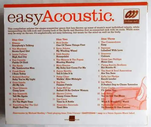 3 CD Boxen (9 CD´s) Acoustic - Easy Acoustic - Acoustic Woman