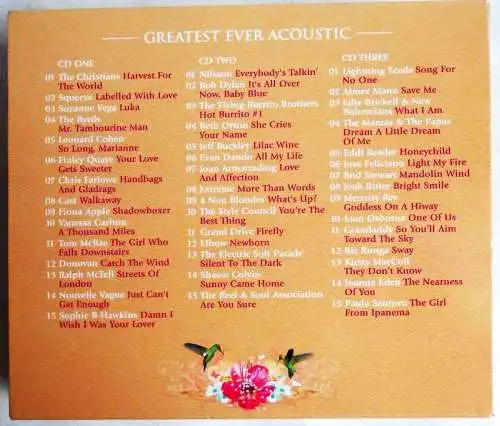 3 CD Boxen (9 CD´s) Acoustic - Easy Acoustic - Acoustic Woman