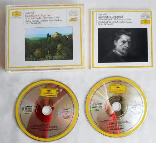 2CD Box Hugo Wolf - Italienisches Liederbuch - Christa Ludwig Fischer-Dieskau