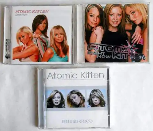 3 CD´s  Atomic Kitten - Sammlung -