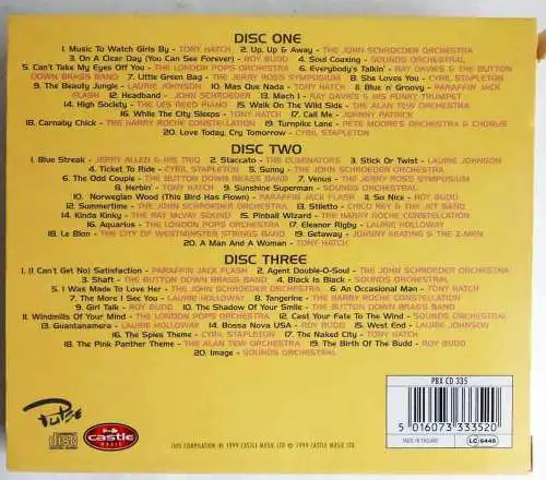 3CD Box Lounge De Luxe - The Ultimate Easy Listening Collection (Castle) 1999