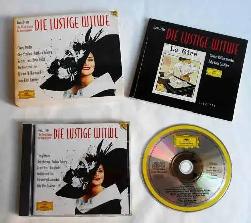 CD Die lustige Witwe - Cheryl Studer Barbara Bonney Bryn Terfel (DGG) 1994