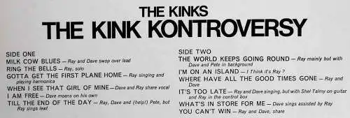 LP Kinks: Kontroversy (Pye 200 730-241) D 1979 RE