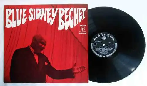 LP Sidney Bechet: Blue Sidney Bechet (RCA Victor 25094) D 