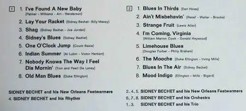 LP Sidney Bechet: Blue Sidney Bechet (RCA Victor 25094) D 