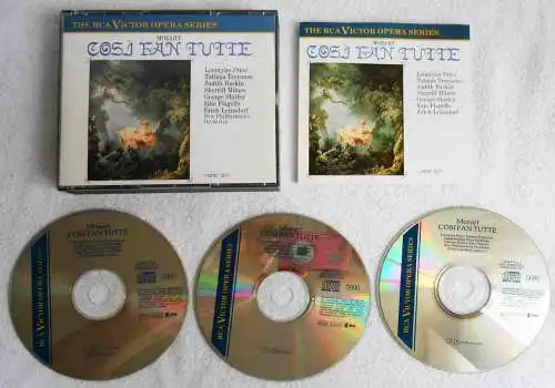 3CD Box Mozart: Cosi Fan Tutte Leontyne Price Erich Leinsdorf (RCA) 