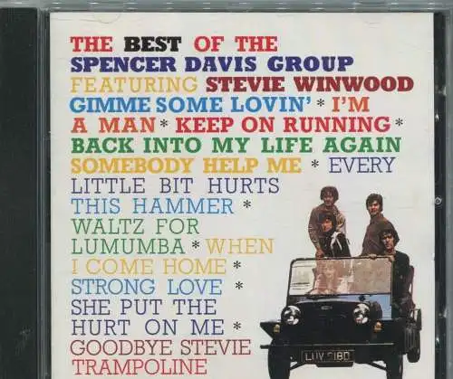 CD Spencer Davis Group: Best Of feat Steve Winwood (Island) 