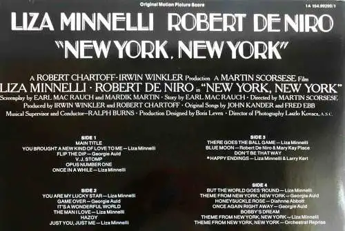 2LP Liza Minnelli: New York New York (Soundtrack) (United Artists 1A 154-99290)