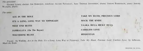 LP George Lewis: The Perennial (Verve MGV-8277) US 