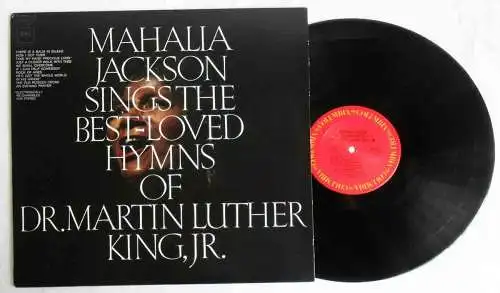 LP Mahalia Jackson Sings The Best-Loved Hymns Of Dr. Martin Luther King 