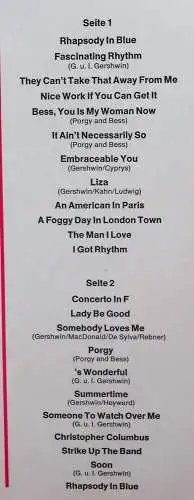 LP Heinz Neubrand: George Gershwin Story (Intercord 932-08 B) D 