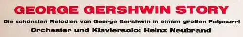 LP Heinz Neubrand: George Gershwin Story (Intercord 932-08 B) D 