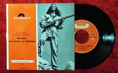 EP Martin Böttcher: Winnetou / Schatz im Silbersee (Polydor E 76 583 HiFi) D 64