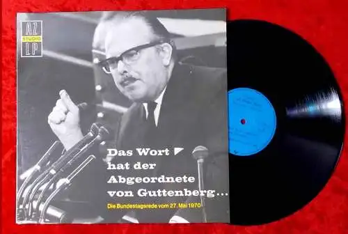 LP Das Wort hat der Abgeordnete von Guttenberg... Bundestagsrede vom 27.05.1970