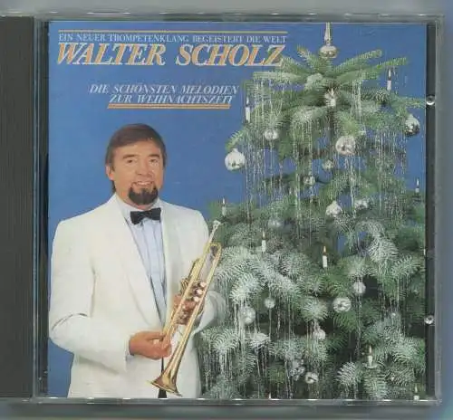 CD Walter Scholz: Die schönsten Melodien zur Weihnachtszeit (Intercord) 1986