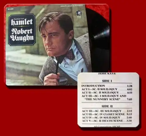 LP Robert Vaughn: Readings from HAMLET