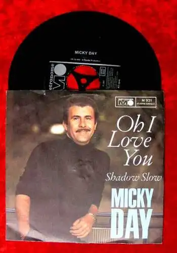 Single Micky Day: Oh I Love you / Shadow Slow (Metronome M 931) D 1967