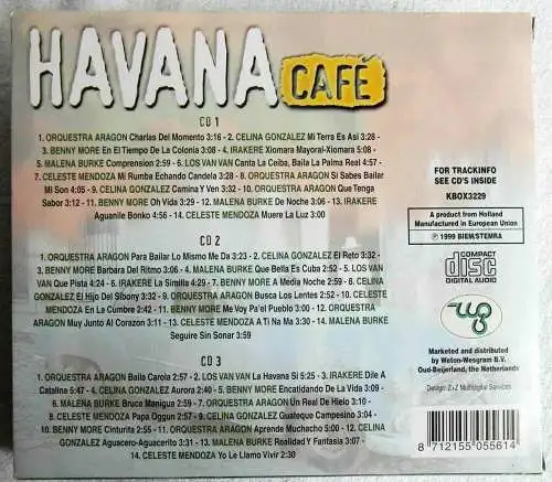 3CD Box Havana Café (1999)