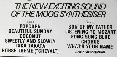 LP New Exciting Sound Of Moog Synthesizer: Moog Party Time (Contour 2870 197) UK