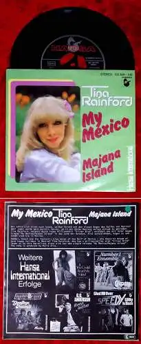 Single Tina Rainford: My Mexico (Hansa 102 336-100) D 1980