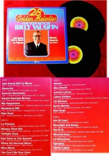 2LP Billy Vaughn 28 Golden Melodies