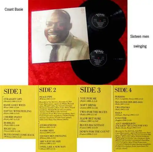 2LP Count Basie: Sixteen Men Swinging