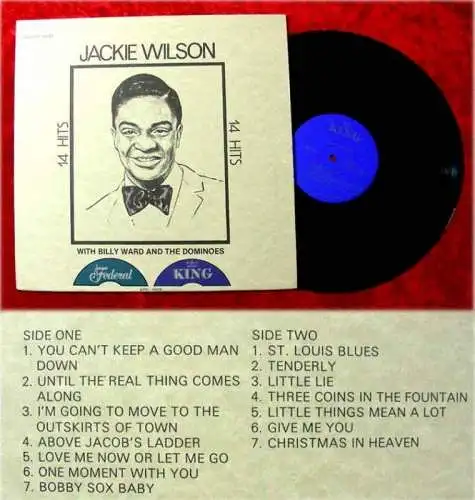 LP Jackie Wilson 14 Hits with Billy Ward and the Domino