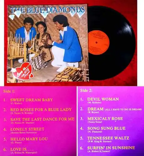 LP Blue Diamonds: (Killroy KIL 21040 KL) NL 1982